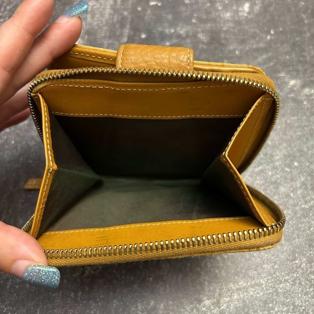 Dooney and Bourke Yellow Wallet - Picture 7 of 7